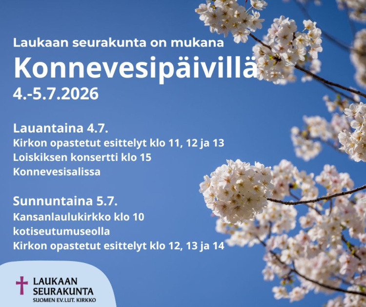 Konnevesipäivien mainoskuva.