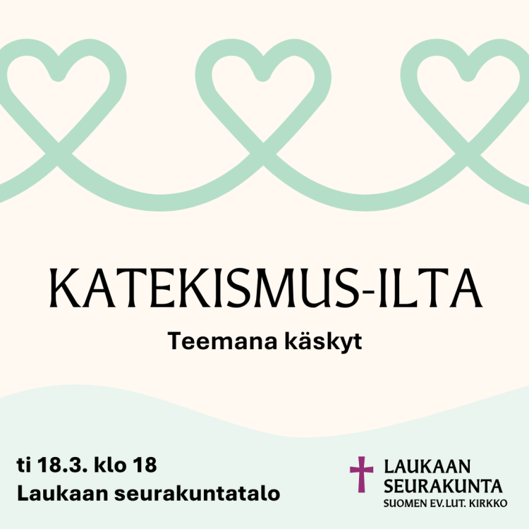 Katekismusillan mainoskuva.
