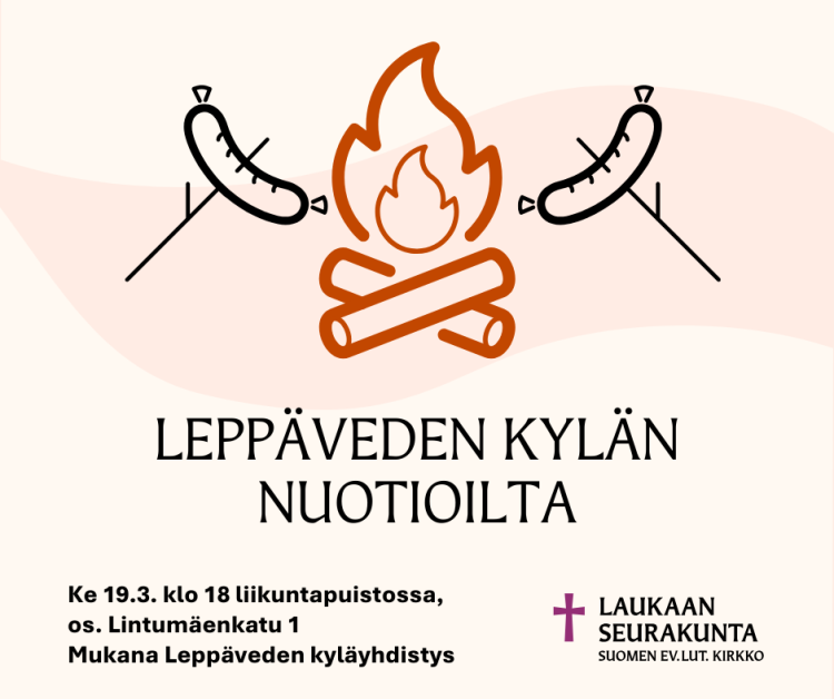 Nuotioillan mainoskuva.