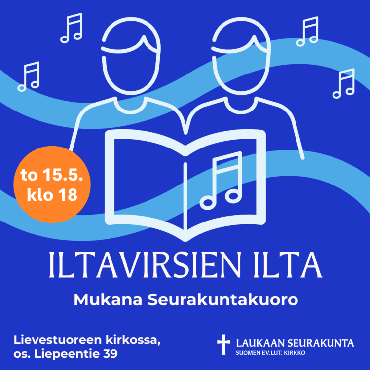 Iltavirsien ilta Iltavirsien illan mainoskuva.
