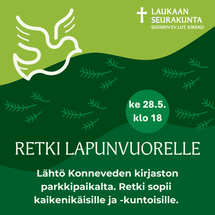 Retki Konneveden Lapunvuorelle Retken mainoskuva.