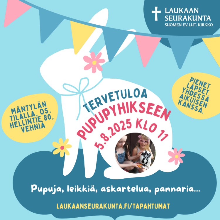 Pupupyhis Pupupyhiksen mainoskuva.