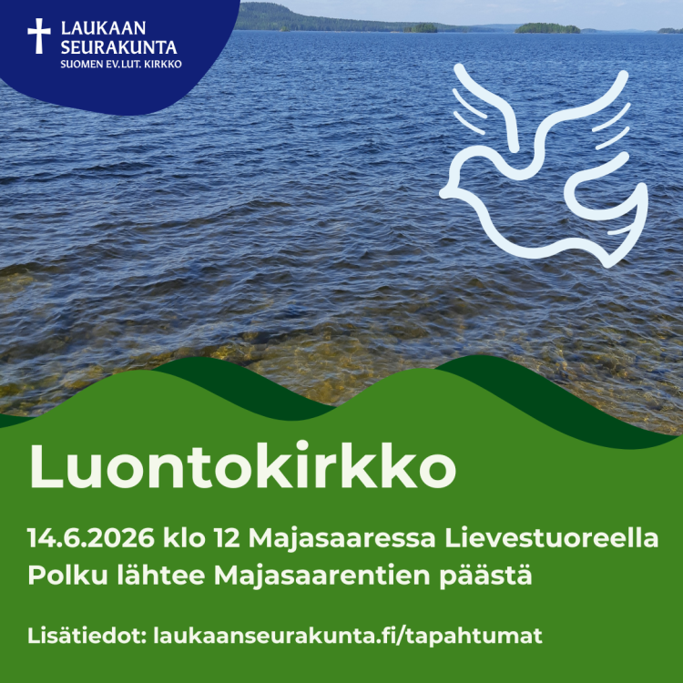 Luontokirkon mainoskuva.