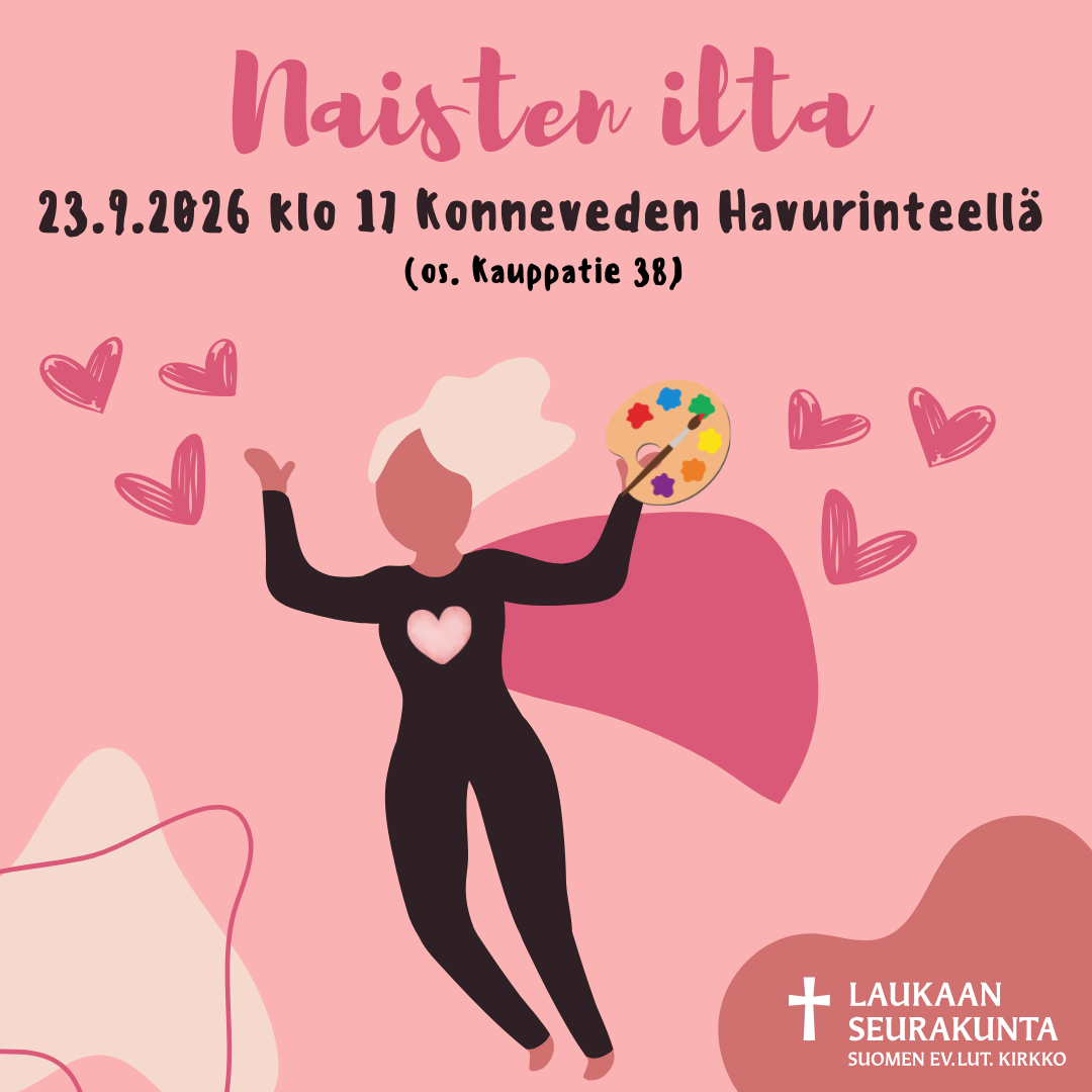 Naistenillan mainoskuva.