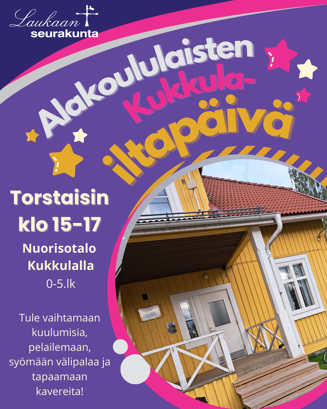Alakoululaisten iltapäiväkerho Konnevedellä