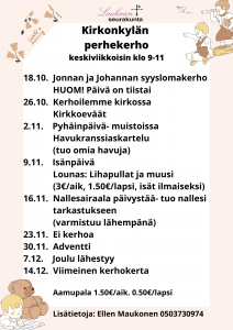 Perhekerhon ohjelma