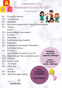 perhekerhon ohjelma