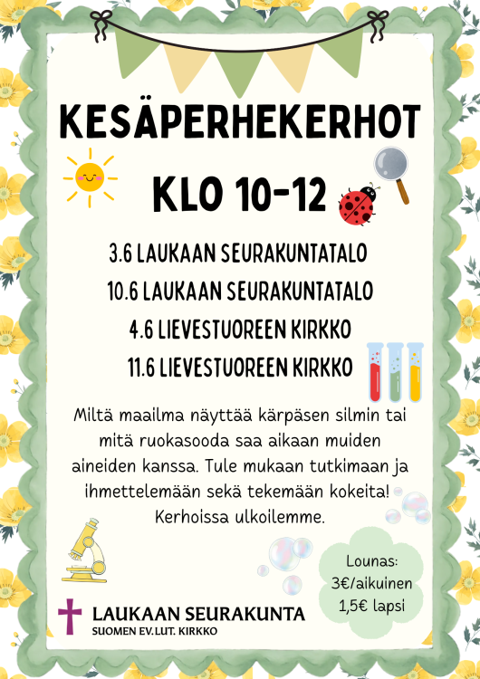 Kesäperhekerhot