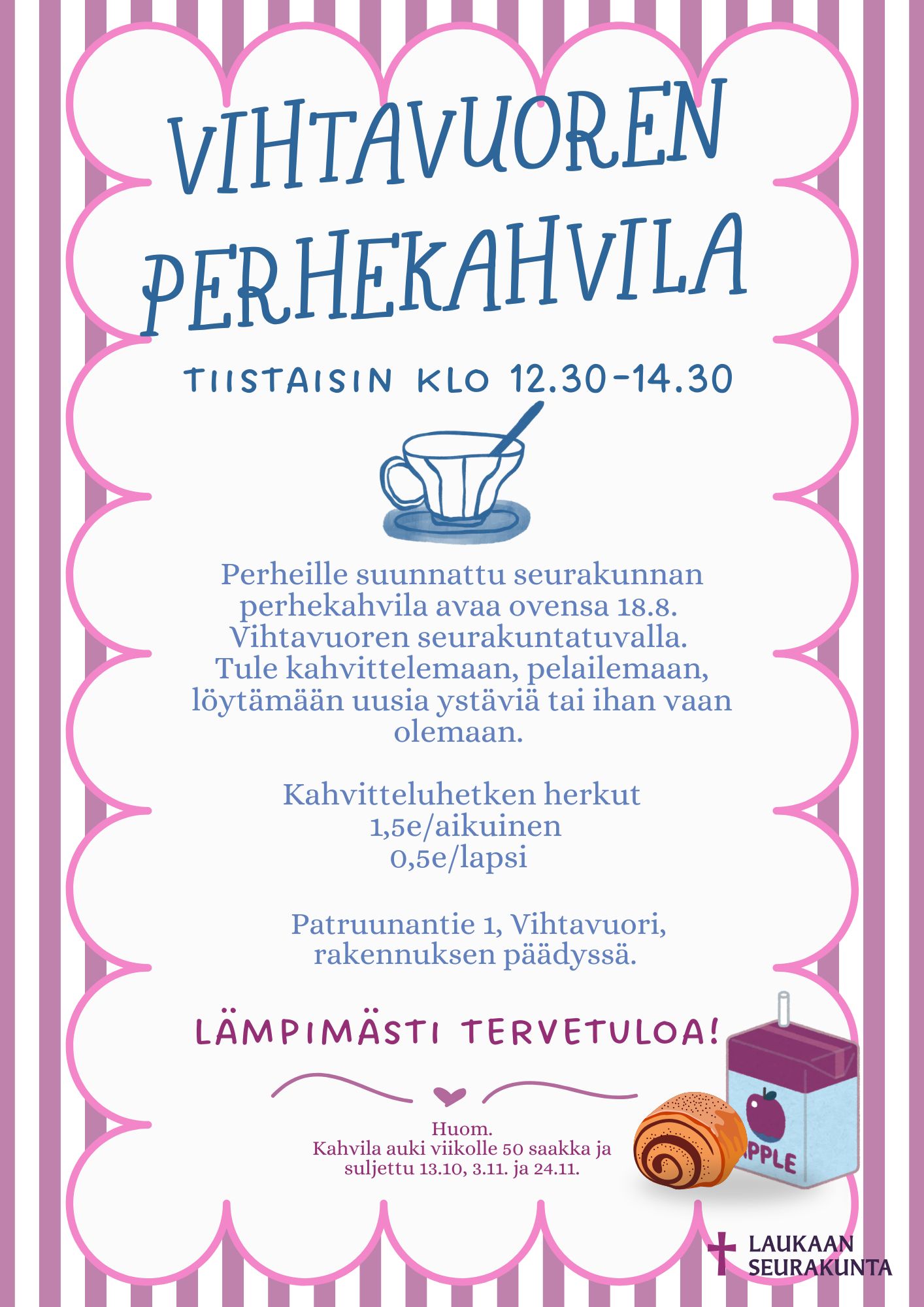 Perhekahvila Vihtavuoressa