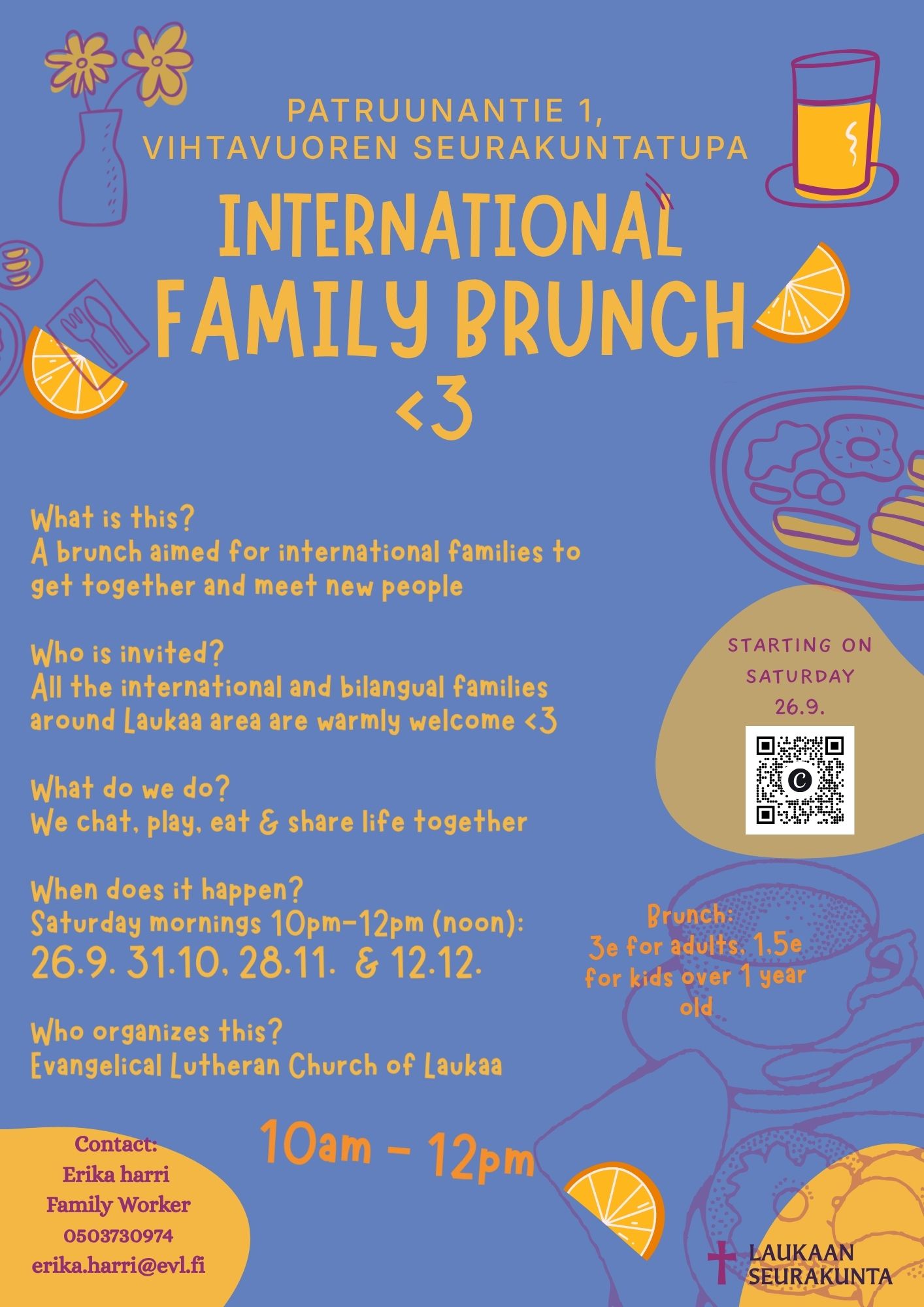 International Brunch times 