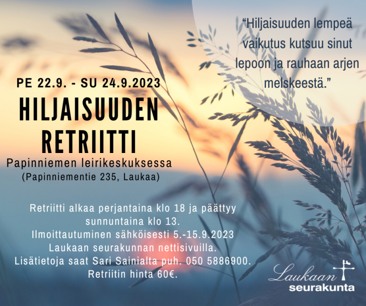 Retriitin mainos