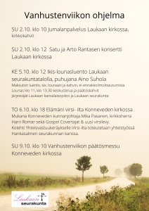 Vanhustenviikon ohjelma