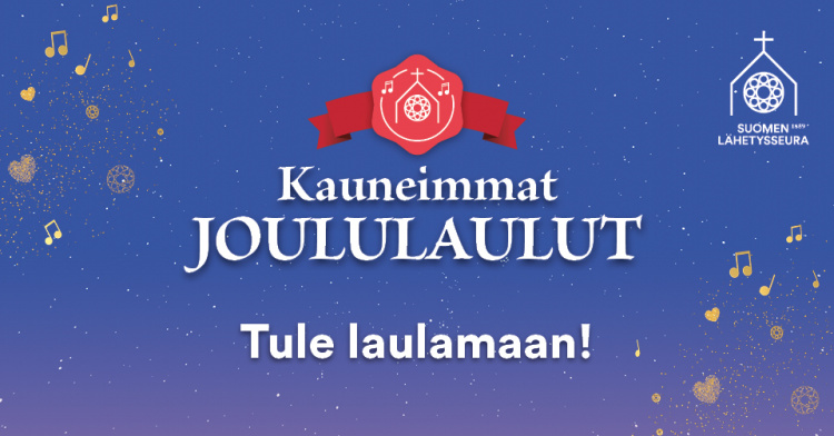 Kauneimpien joululaulujen mainoskuva