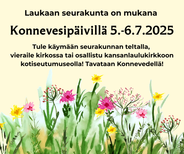 Konnevesipäivät Konnevesipäivien mainoskuva.