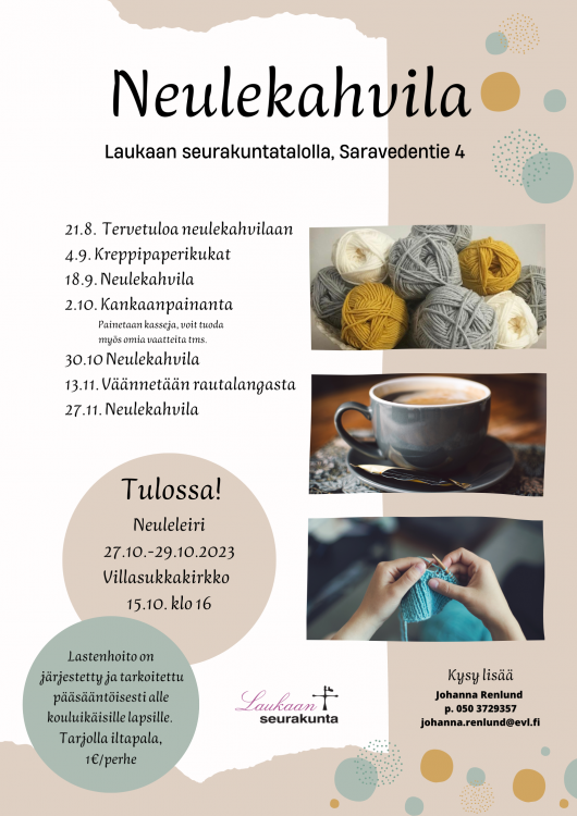 Neulekahvilan ohjelma