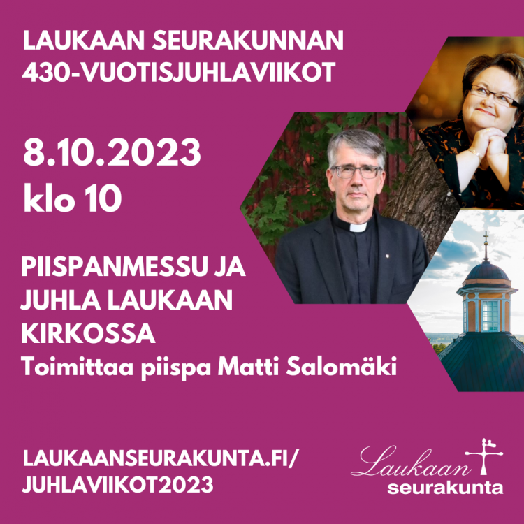 Piispanmessun mainoskuva