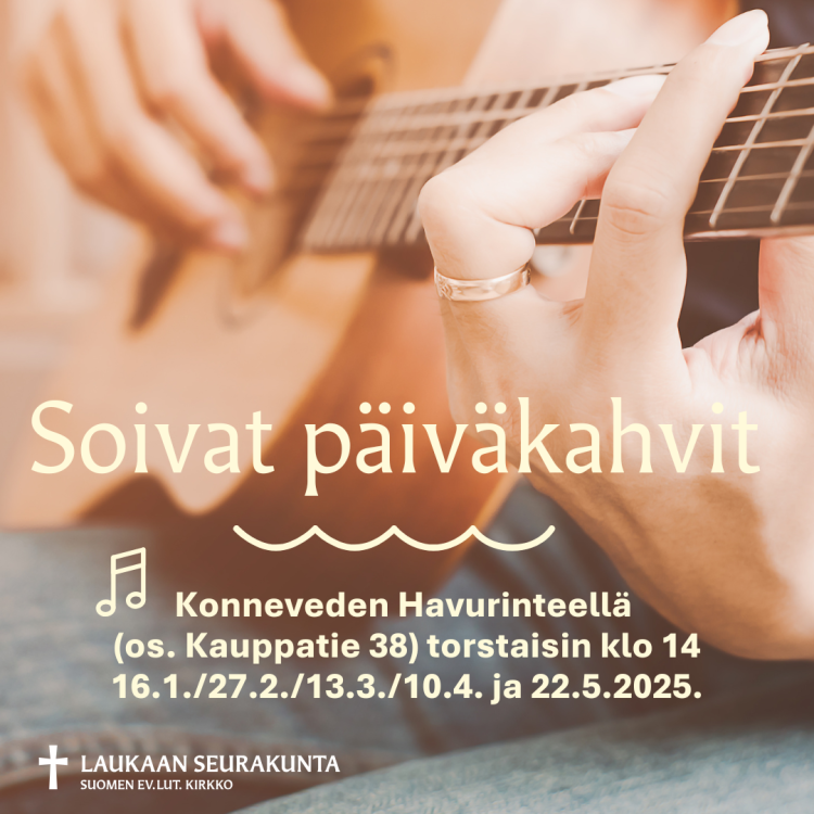 Soivat päiväkahvit Soivien päiväkahvien mainoskuva.