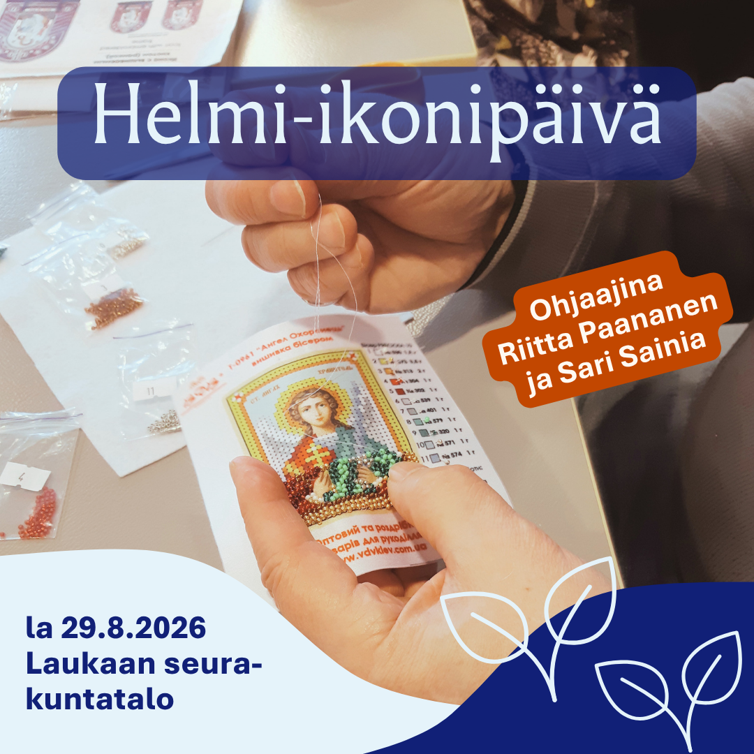 Helmi-ikonipäivän mainoskuva.