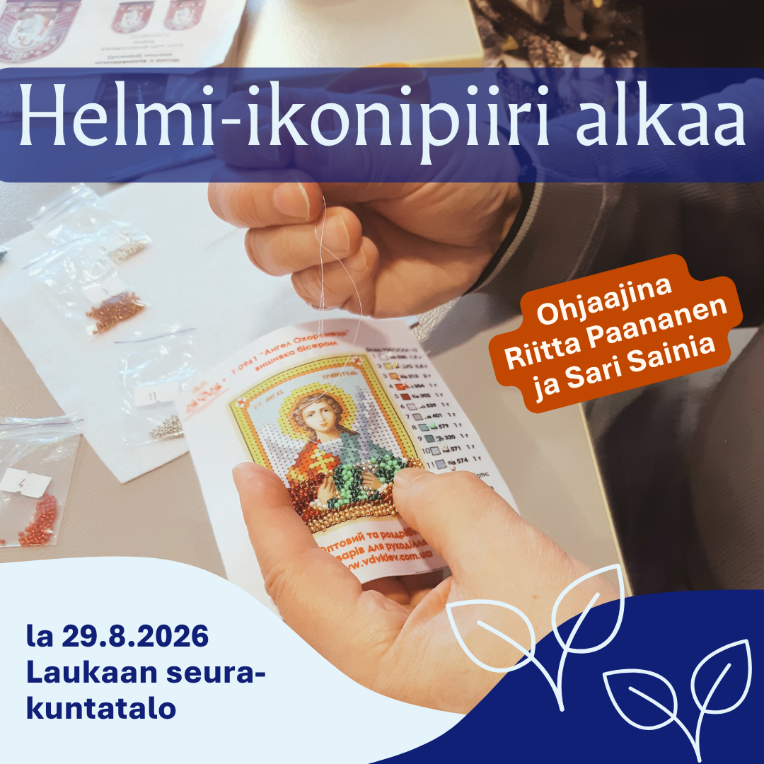 Helmi-ikonipäivän mainoskuva.