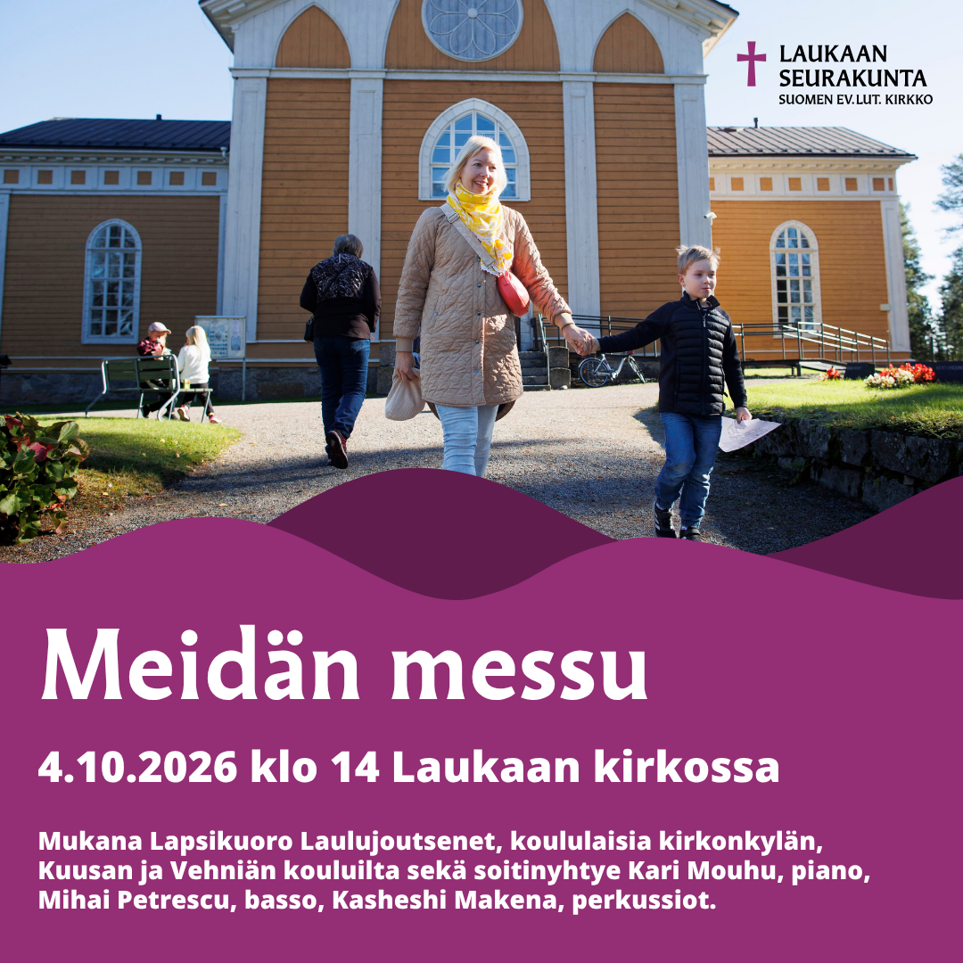 Meidän messun mainoskuva.