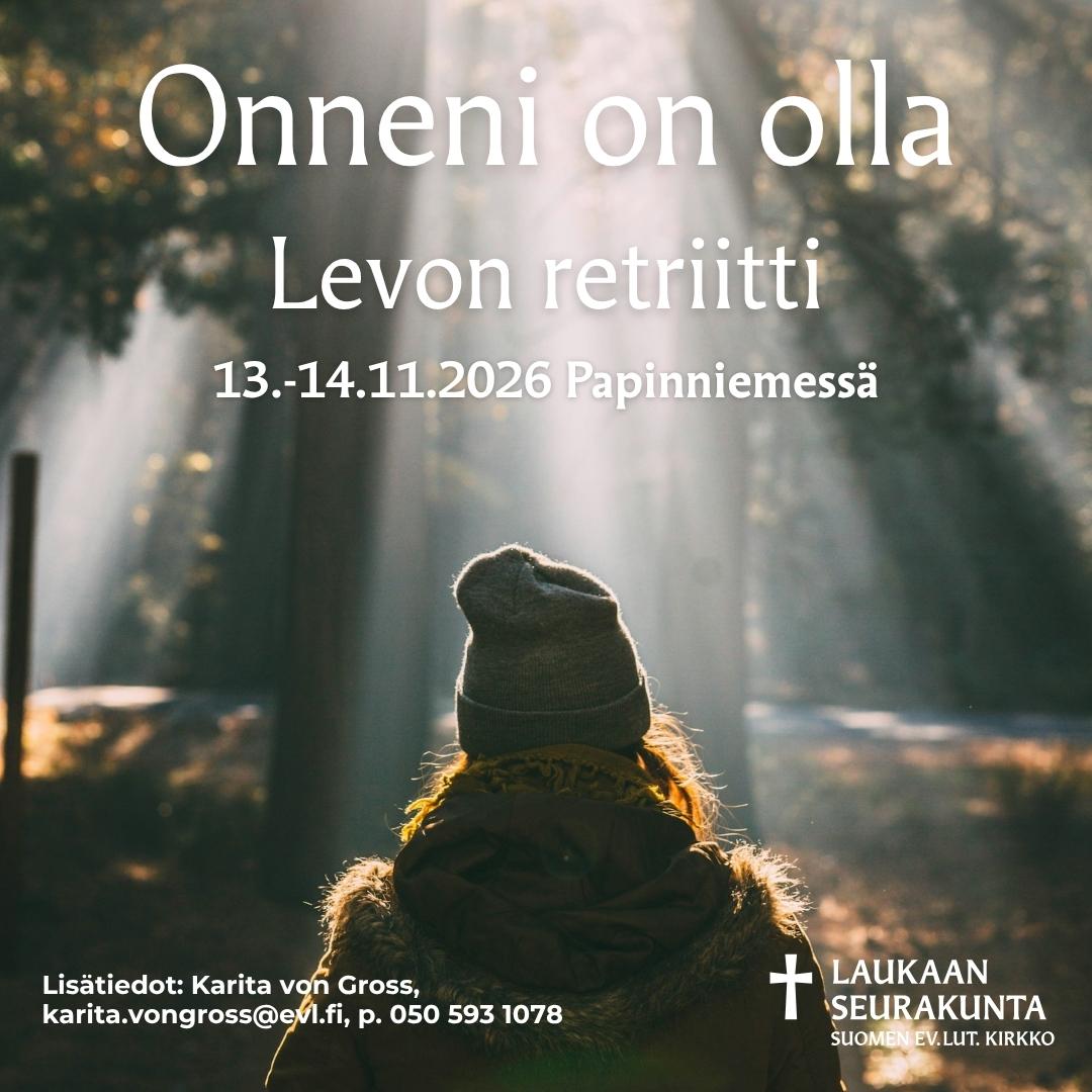 Retriitin mainoskuva.