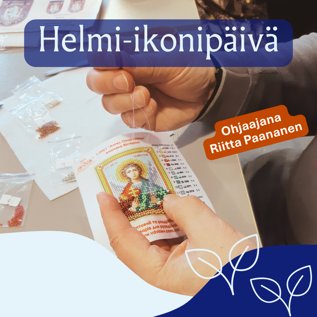 Helmi-ikonipäivän mainoskuva.